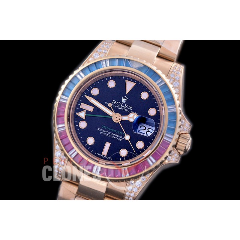 0 0 0 0 0 RLGF00999 116718 GMT YG/Diam/YG Black A-2813 CHS
