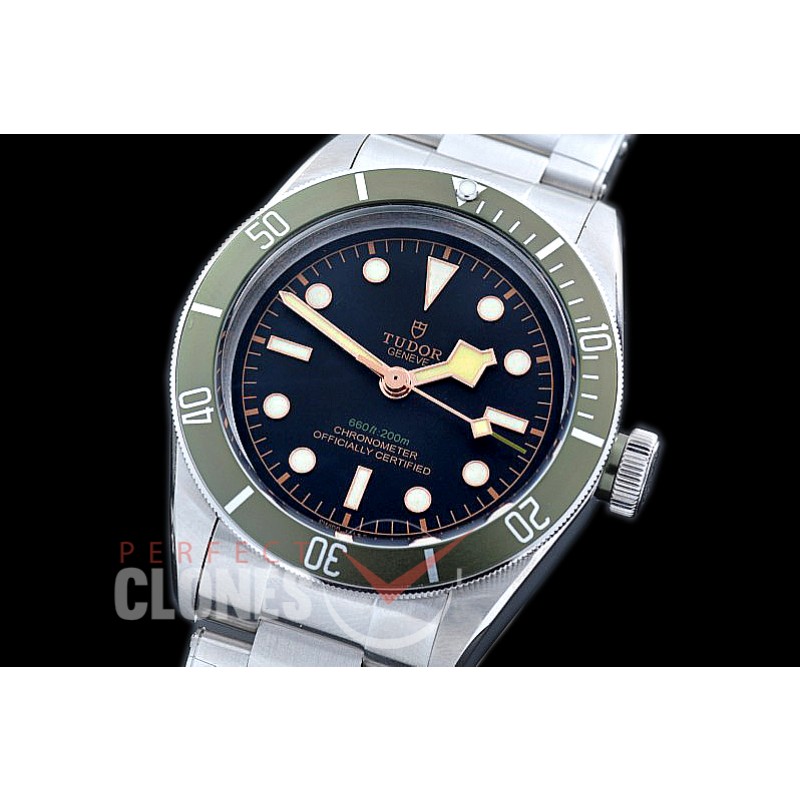 0 0 TU00154 Harrods Special Ed Heritage Black Bay Shield 79230G SS/SS Black/Red Asian 2813 - Free Shipping 