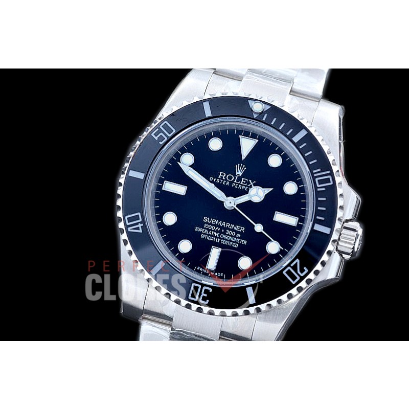 0 0 0 0 RLSS00977A GMF 904L Steel No Date Submariner 114060 SS/SS Black A-2824