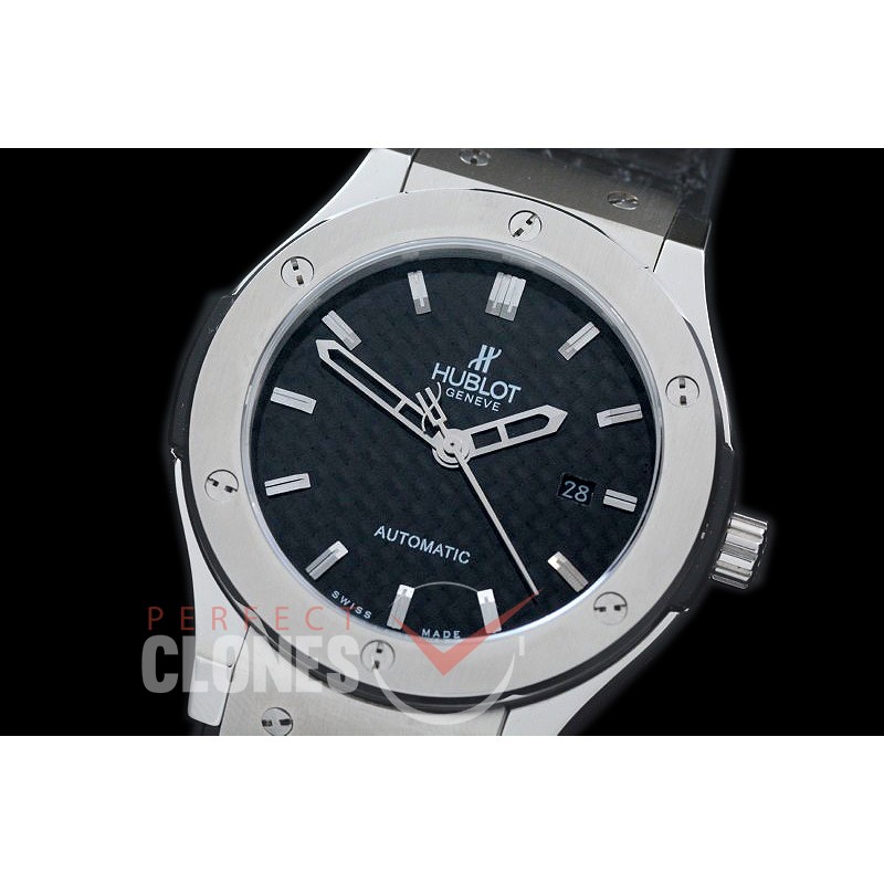 0 0 HBFS-45-0105 Classic Fusion SS/LE Black C/F M-9015