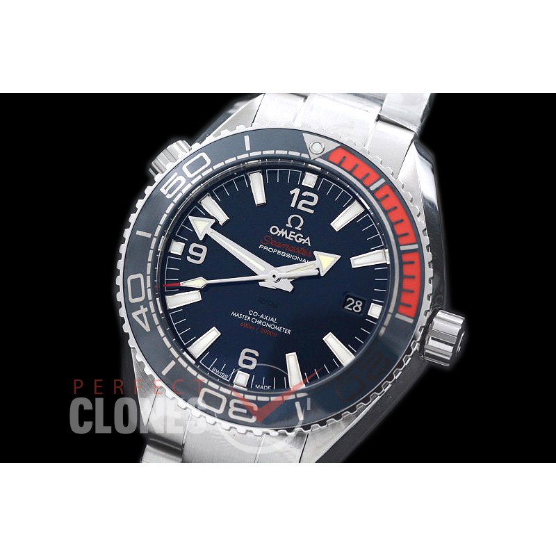 OMCPO435-206S 2018 Planet Ocean "Pyeongchang 2018" Limited Edition SS/SS Blue Asian 2824/8900