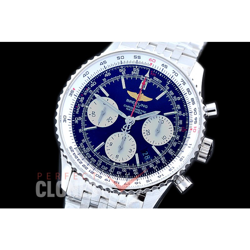 0 0 BLNB01-102 Navitimer B01 SS/LE Black A-7750 28800