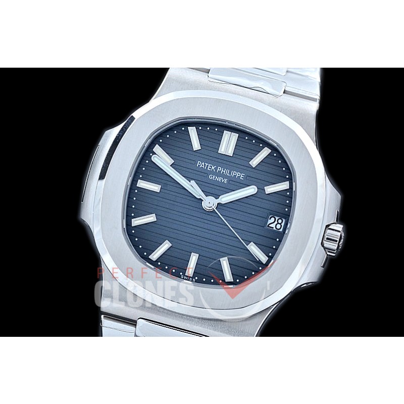 PP00383S PPF Nautilis 5711 SS/SS Blue Miyota 9015 Modified Calibre 324SC