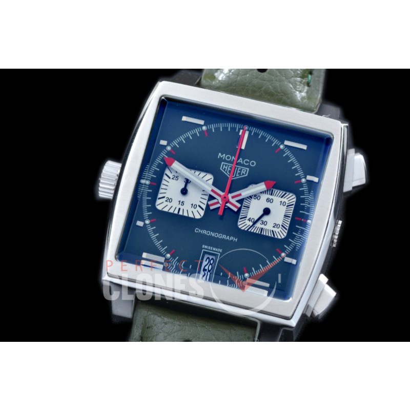 0 0 TGM00924 Monaco Classic SS/LE Black Jap OS20 Quartz Chrono