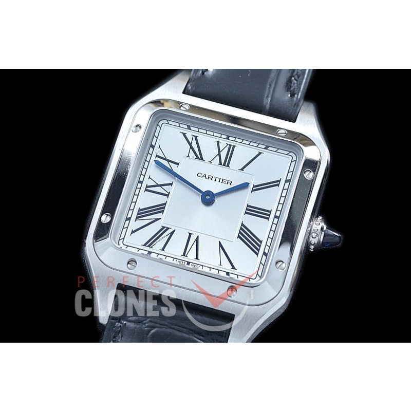 CAR-SD-251 F1-F 2019 Santos-Dumont Men SS/LE White Swiss Quartz 