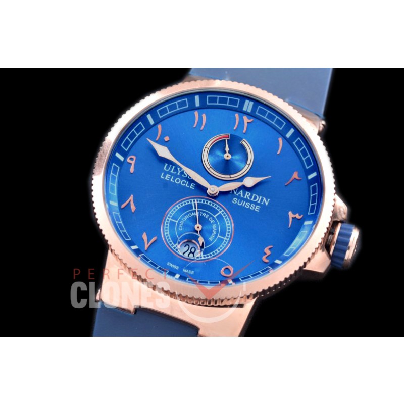 UNMM-347 Maxi Marine RG/RU Blue Arabic Asian PR M