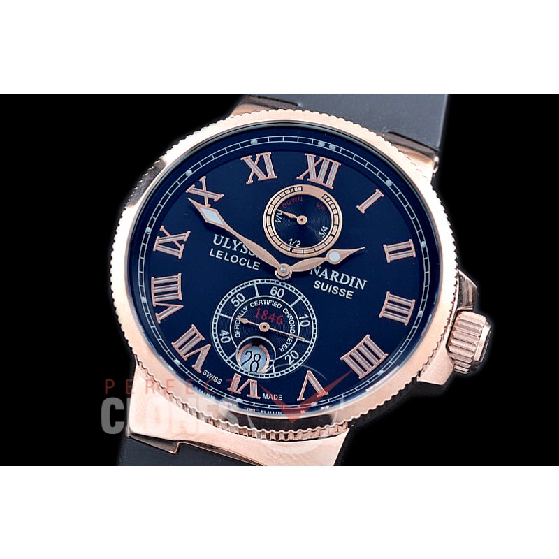UNMM-322 Maxi Marine RG/RU Black Classic Roman Asian PR M