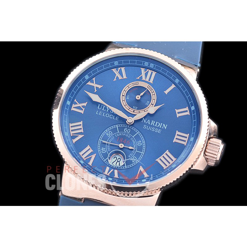UNMM-323A Maxi Marine RG/RU Blue Classic Roman Asian PR M