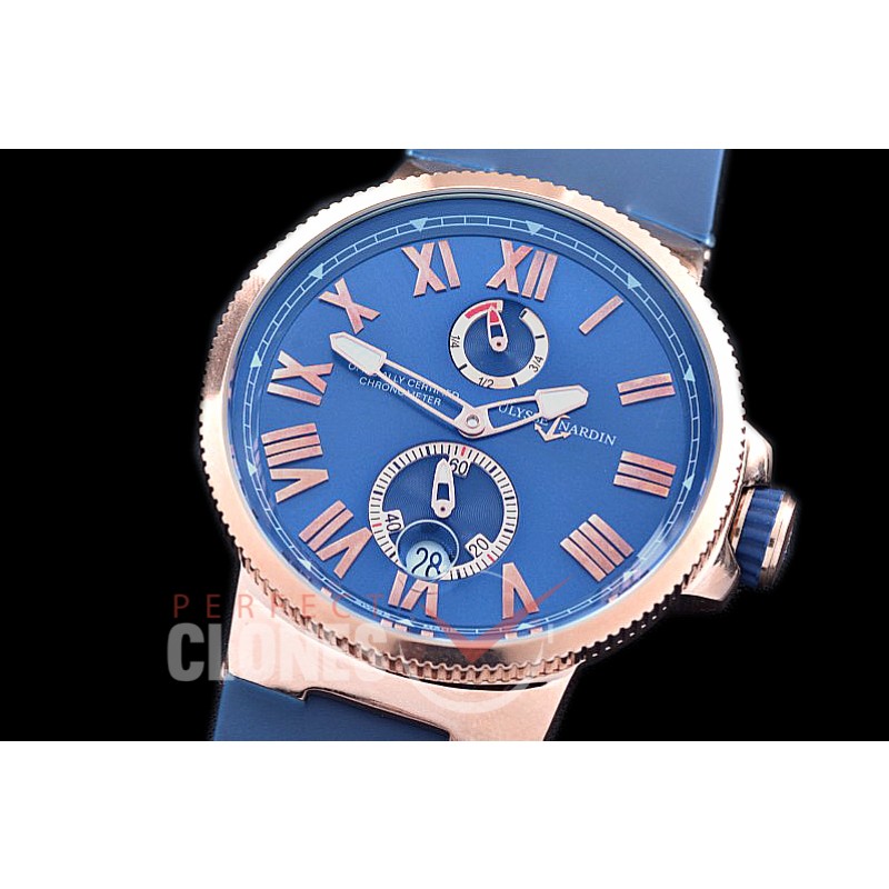 UNMM-328 Maxi Marine RG/RU Blue New Style Roman Asian PR M