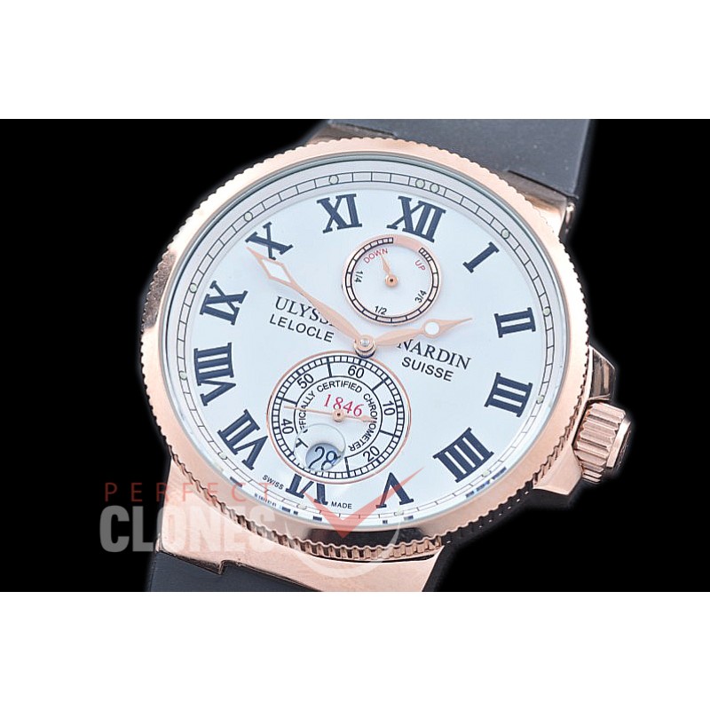 UNMM-320 Maxi Marine RG/RU White Classic Roman Asian PR M