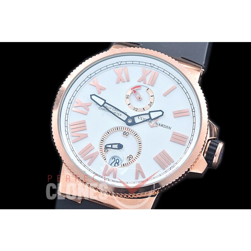 UNMM-326 Maxi Marine RG/RU White New Style Roman Asian PR M