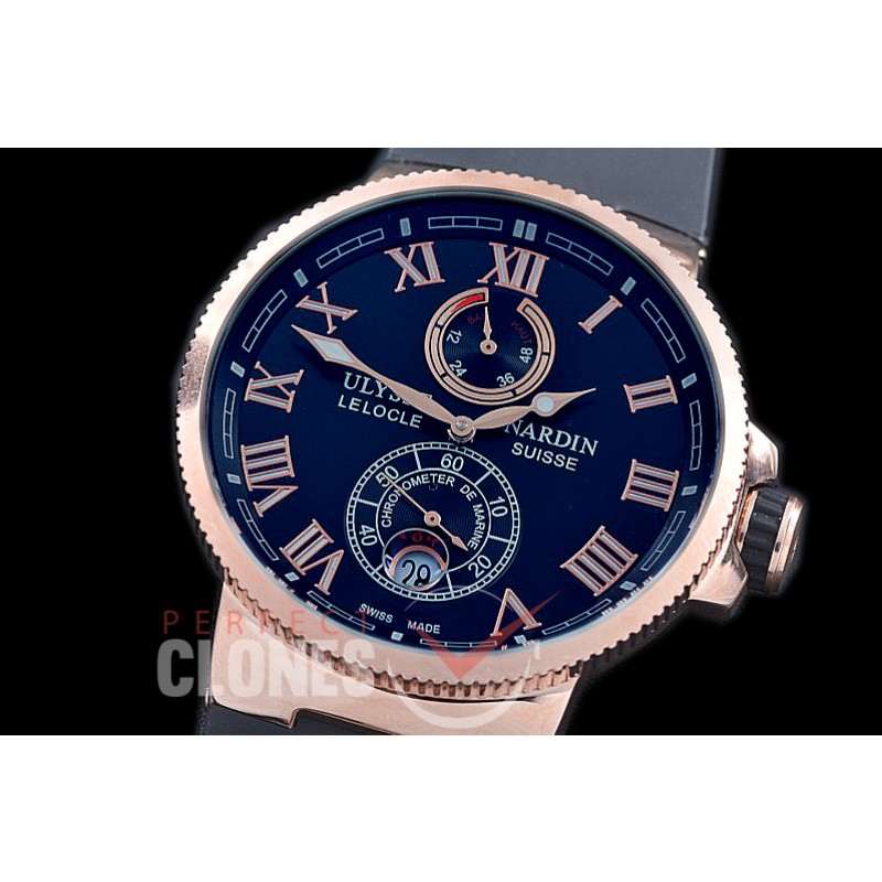 UNMM-322A Maxi Marine RG/RU Black Classic Roman Asian PR M