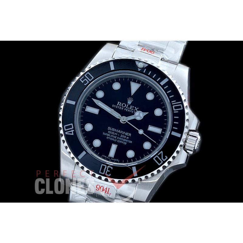 0 0 0 0 RLSS00977 GMF 904L Steel No Date Submariner 114060 SS/SS Black SA3130