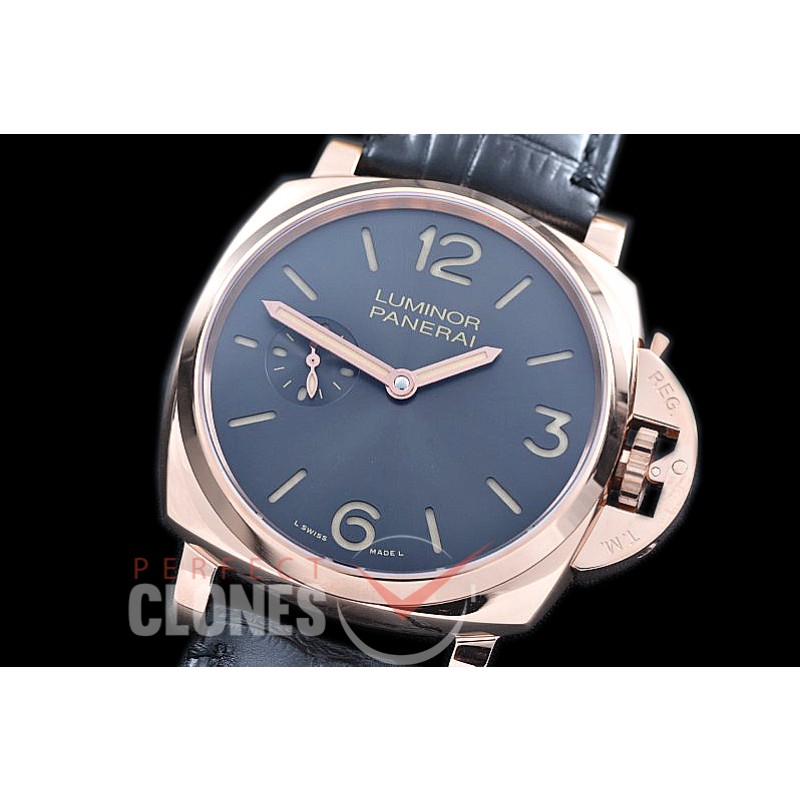 PN67701 Luminor Due 3 Days RG/LE Anthracite Grey P1000