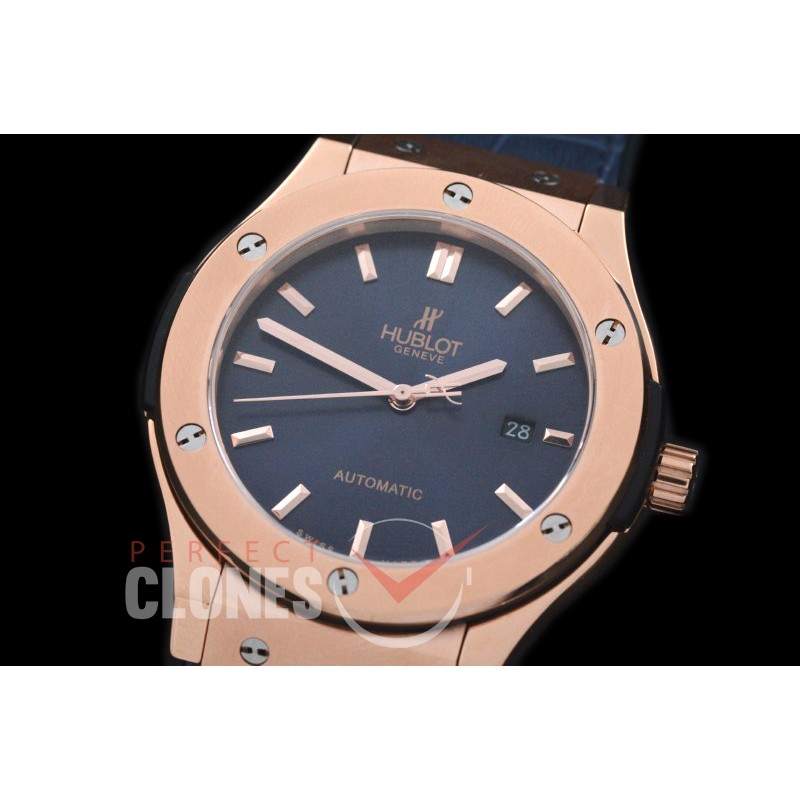 0 0 HBFS-45-0129 Classic Fusion RG/LE Blue M-9015