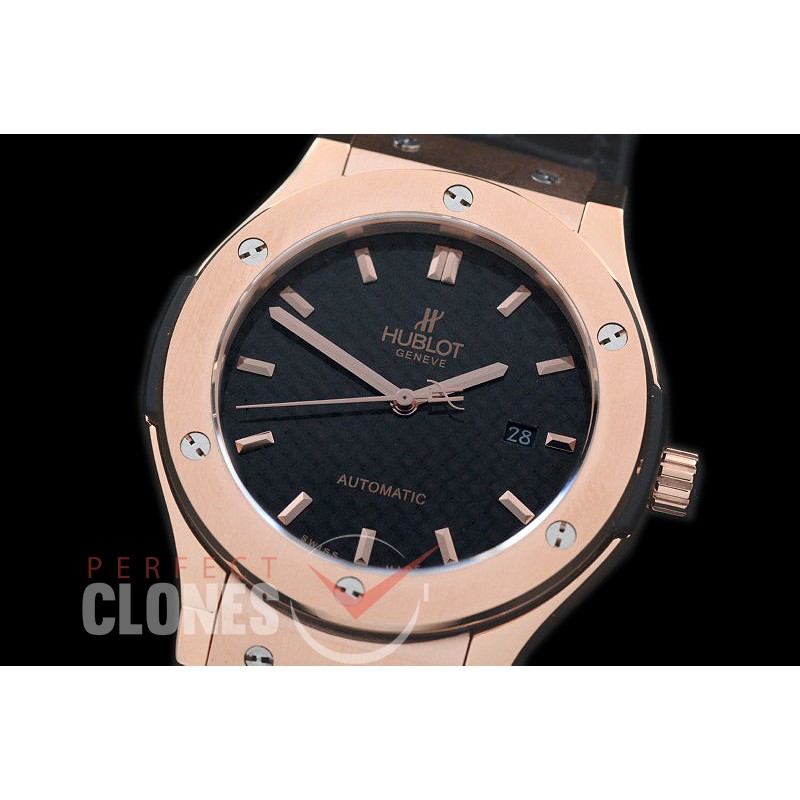 0 0 HBFS-45-0130 Classic Fusion RG/LE C/F Black M-9015