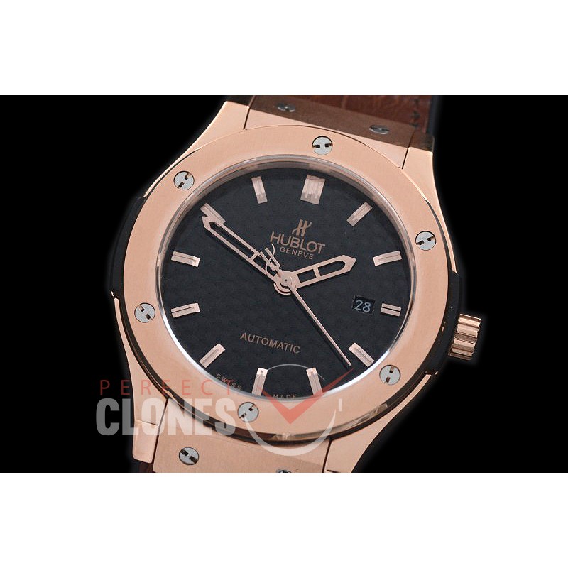 0 0 HBFS-45-0125 Classic Fusion RG/LE C/F Black M-9015
