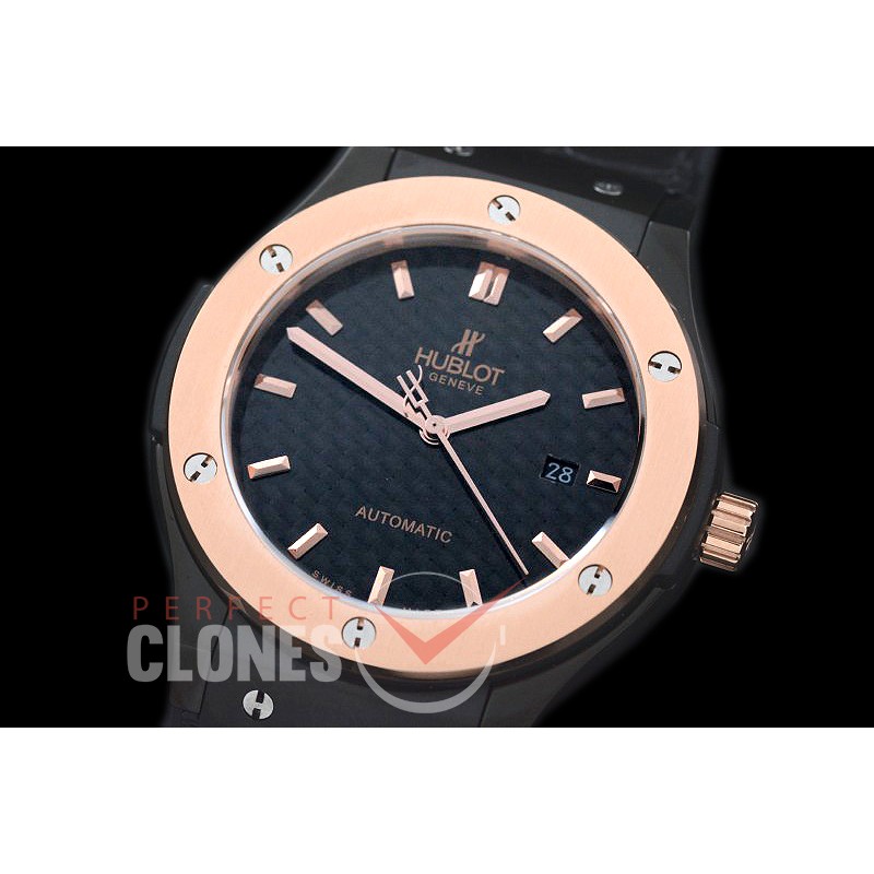 0 0 HBFS-45-0140 Classic Fusion PVD/RG/LE Black C/F M-9015