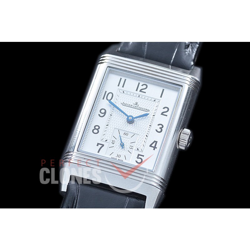 0 JLR-033 PPF Reverso Classique Automatic SS/LE White/Black Asian Customised Movement 