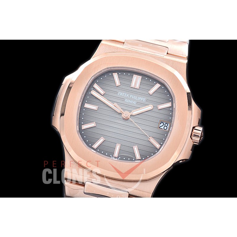 PP00392S PPF Nautilis 5711 RG/RG Grey Miyota 9015 Modified Calibre 324SC
