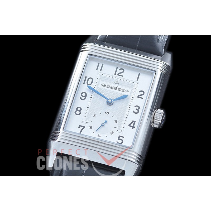 0 JLR-032 PPF Reverso Classique Automatic SS/LE White/Black Asian Customised Movement 