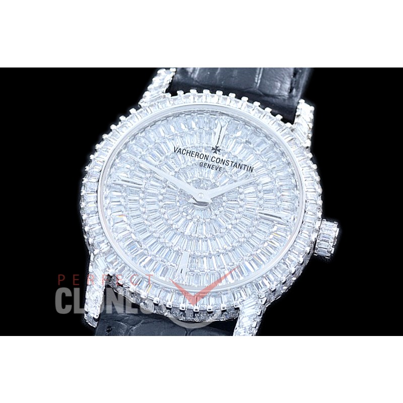 0 0 0 VCP00021 Patrimony Bling SS/LE Diam Jap Miyota 9015