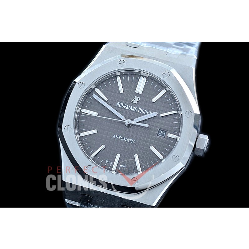 0 0 0 AP15400-704 ZF AP15400 Royal Oak Automatic SS/SS Grey Miyota 9015 / 3120