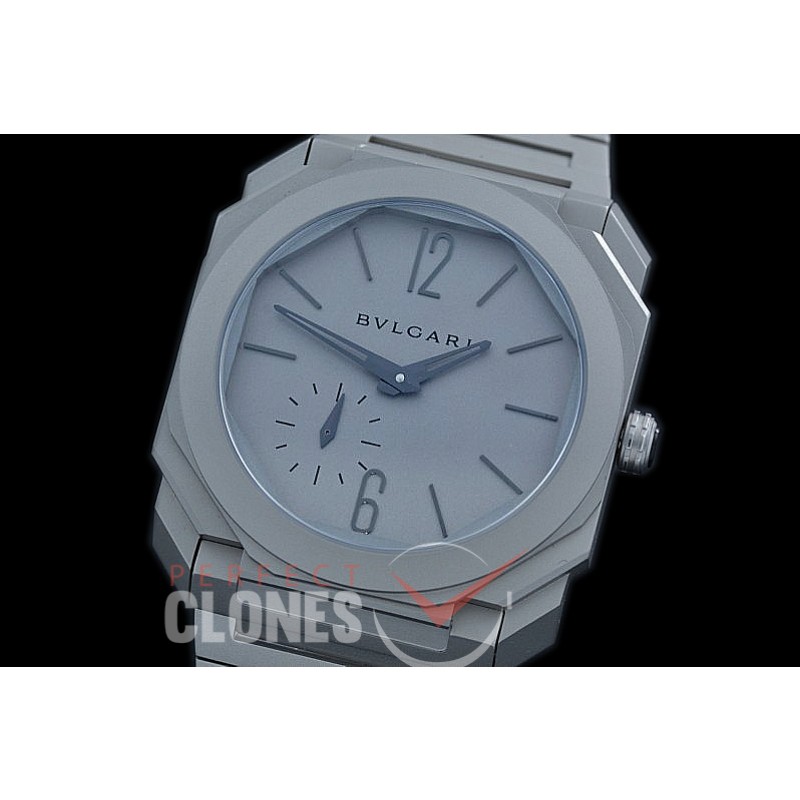 BVL-OCT-161 Octo Automatic PVD/PVD Light Grey Asian 2813 Secs at 7