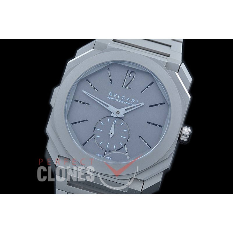 BVL-OCT-171 Octo Automatic PVD/PVD Light Grey Asian 2813 Secs at 6 