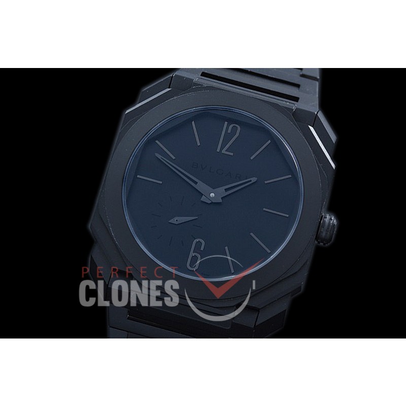 BVL-OCT-162 Octo Automatic PVD/PVD Black Asian 2813 Secs at 7