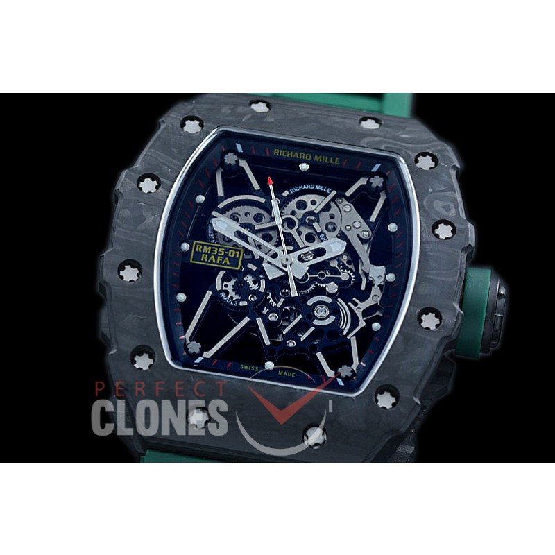 0 0 0 RM035-02-016B KVF RM035-02 Rafal Nadal Tourbillon NTPT/RU Skeleton Customized Movt