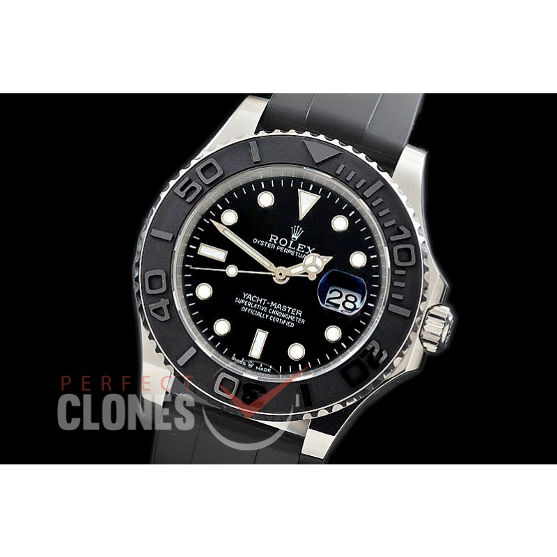 RYM-42-101R SKY-F V2 2019 Yachtmaster 42 226659 Men Oysterflex CER/SS/RU Black Asian Clone 2836