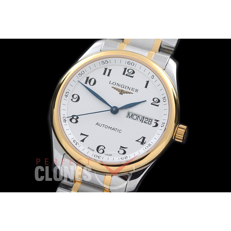 0 LG00183S XF Master Daydate Automatic Date SS/YG White Numeral A-2824