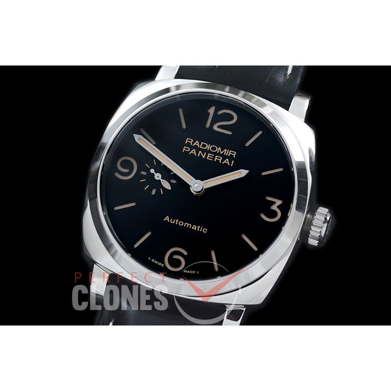 0 0 0 PN572Q01 Pam 572 Q Radiomir 1940 SS/LE Black Customized P4000