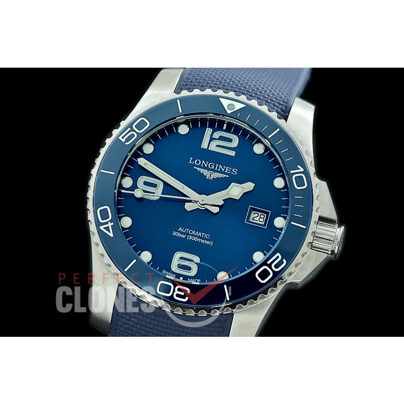 0 LG-HC-102R ZF HydroConquest Ceramic Automatic SS/RU Blue Miyota 9015 
