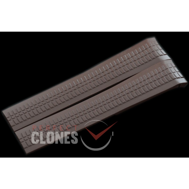 0 0 PPACC00017 Aquanaut Rubber Strap - Brown