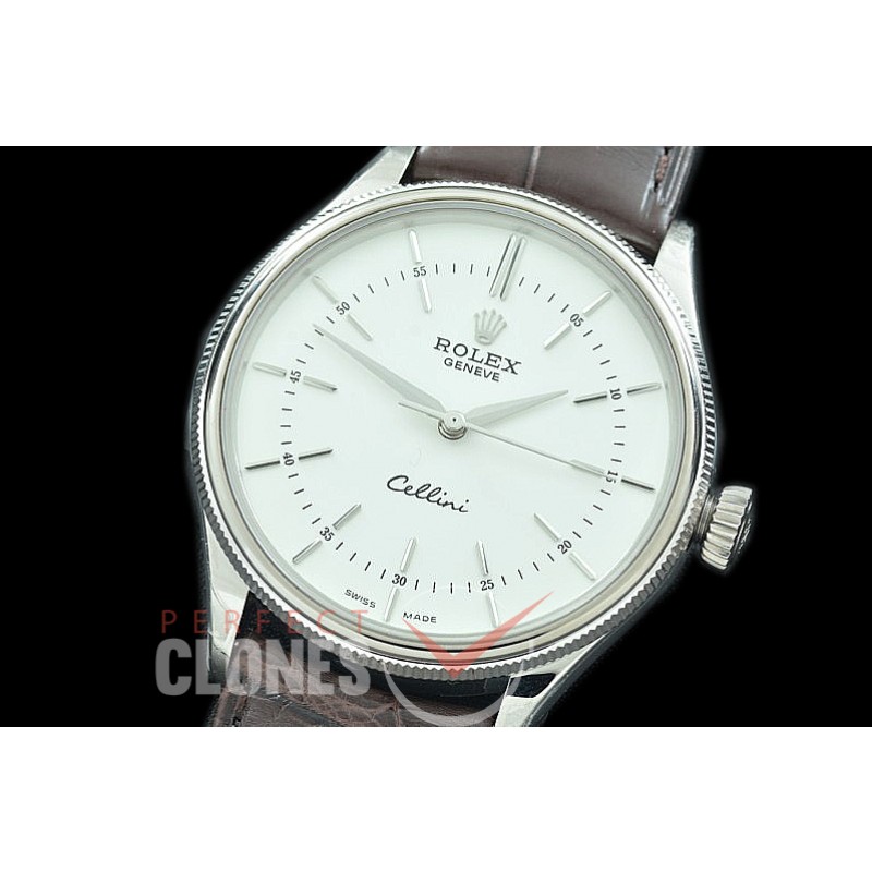  0 RLCT00011 GMF 50509 Cellini Time SS/LE White Sticks SA 3132