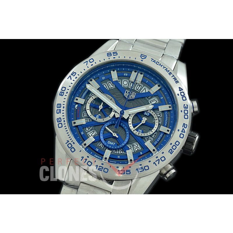 TGCH1-123S Carrera Heuer-01 Racing Limited Ed SS/SS Blue Jap OS20