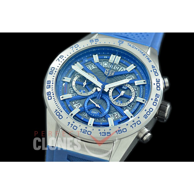 TGCH1-123R Carrera Heuer-01 Racing Limited Ed SS/RU Blue Jap OS20