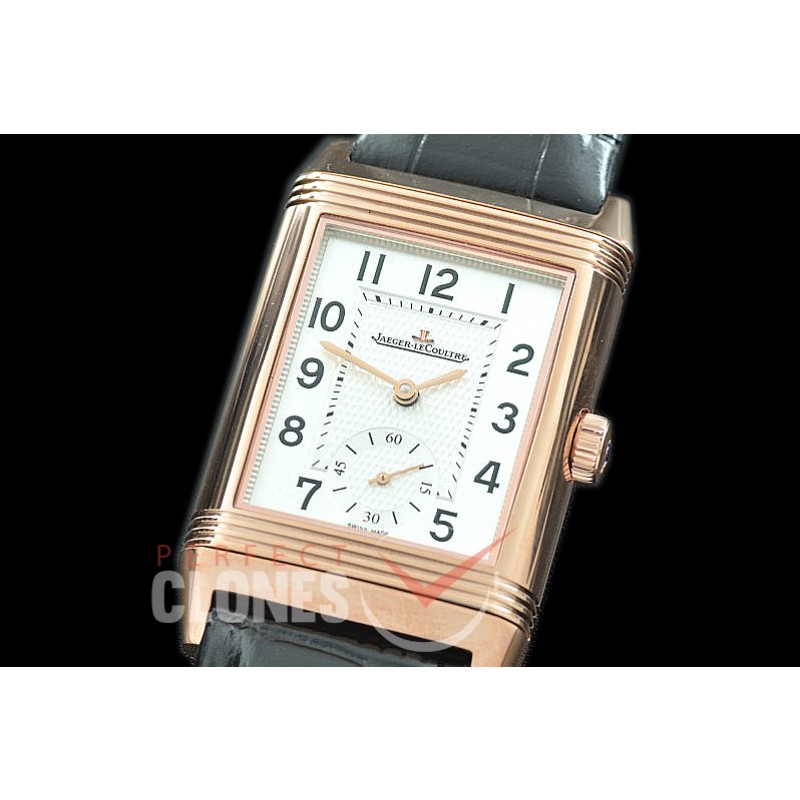 0 JLR-036 PPF Reverso Classique Automatic RG/LE White/Black Asian Customised Movement 