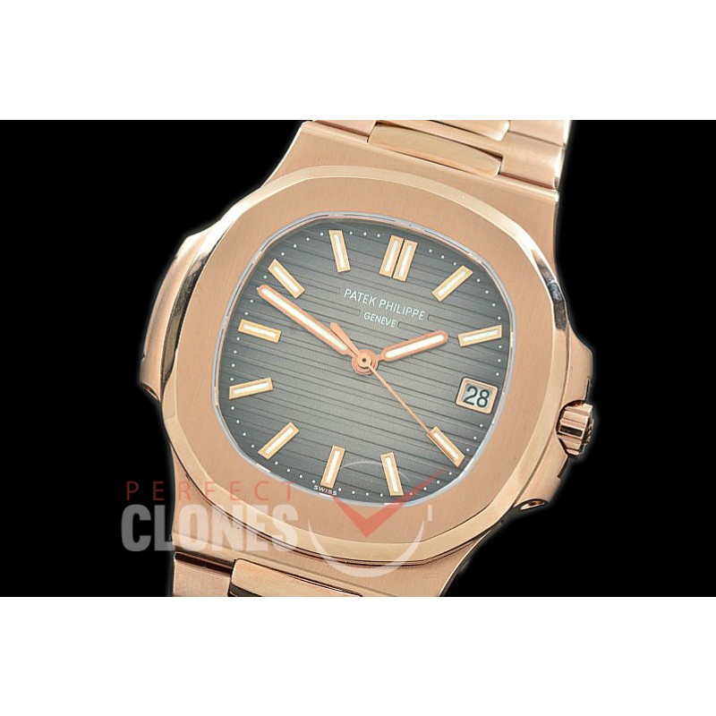 PP00513S BP Nautilis 5711 RG/RG Grey Miyota 9015 Modified Calibre 324SC