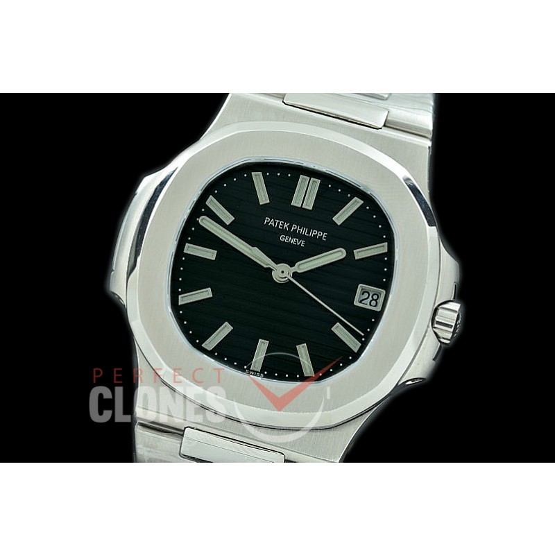 PP00502S BP Nautilis 5711 SS/SS Black Miyota 9015 Modified Calibre 324SC