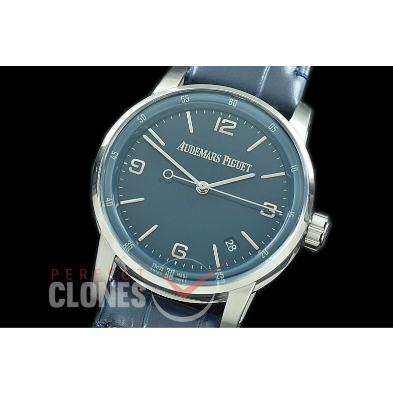 AP-15210-103 TNK-F Code 15210 11.59 Automatic SS/LE Blue Miyota Asian Clone Calibre 4302 2880