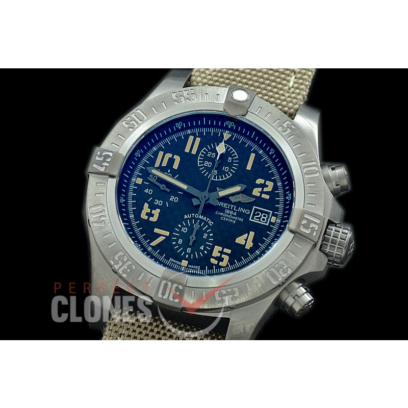 BLSA00056 ANF Avenger II Chrono Night Mission DLC/NY Black CF Num A-7750