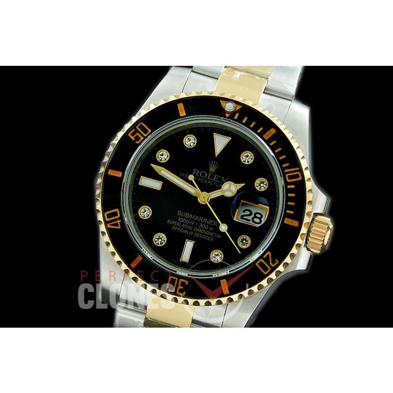0 0 0 RLST00203 BP Submariner 116613LN SS/YG Black VR 3135 - Special Offer