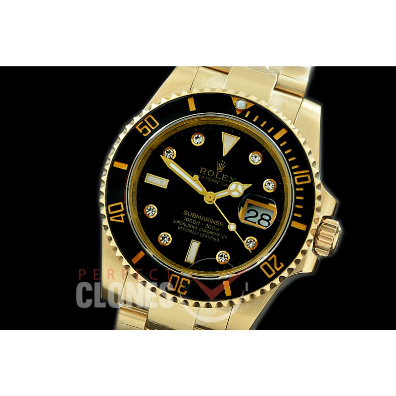 0 0 0 RLSF00203 BP Submariner 116618LN YG/YG Black VR 3135 - Special Offer