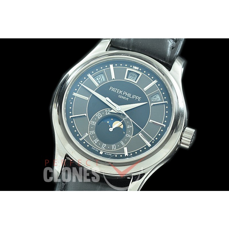 PP-5205-152 GRF 5205 V2 Annual Calendar / Moon Phase Complications SS/LE Grey Asian Clone Calibre 324 S QALU24H/206 Movement 