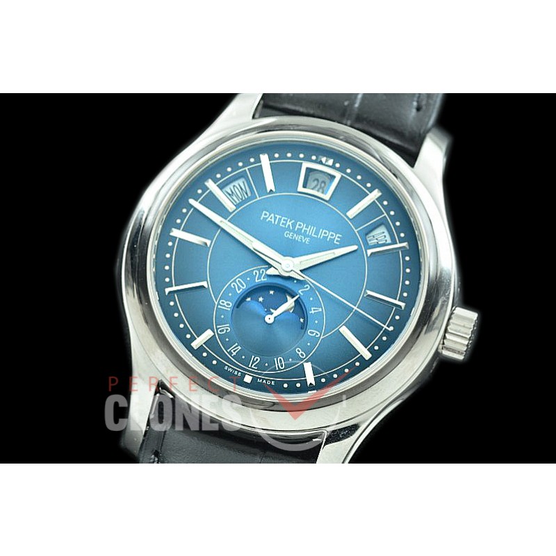 PP-5205-153 GRF 5205 V2 Annual Calendar / Moon Phase Complications SS/LE Blue Asian Clone Calibre 324 S QALU24H/206 Movement 