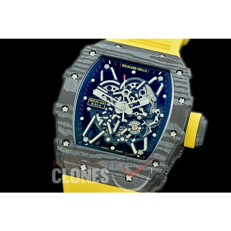 0 0 0 RM035-02-003 ZF RM035-02 Rafal Nadal Tourbillon NTPT/RU Skeleton Customized Movt
