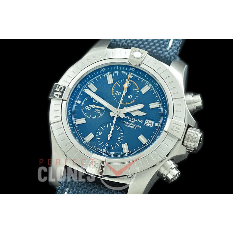 0 0 0 0BLSA00203 TBF Avenger II Chrono SS/NY Blue Sticks A-7750